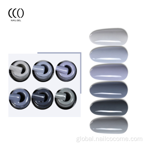 Gelish Top Coat CCO customized logo private label non toxic custom oem colors uv gel nail polish Supplier